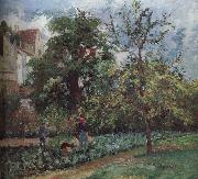 Camille Pissarro orchards oil